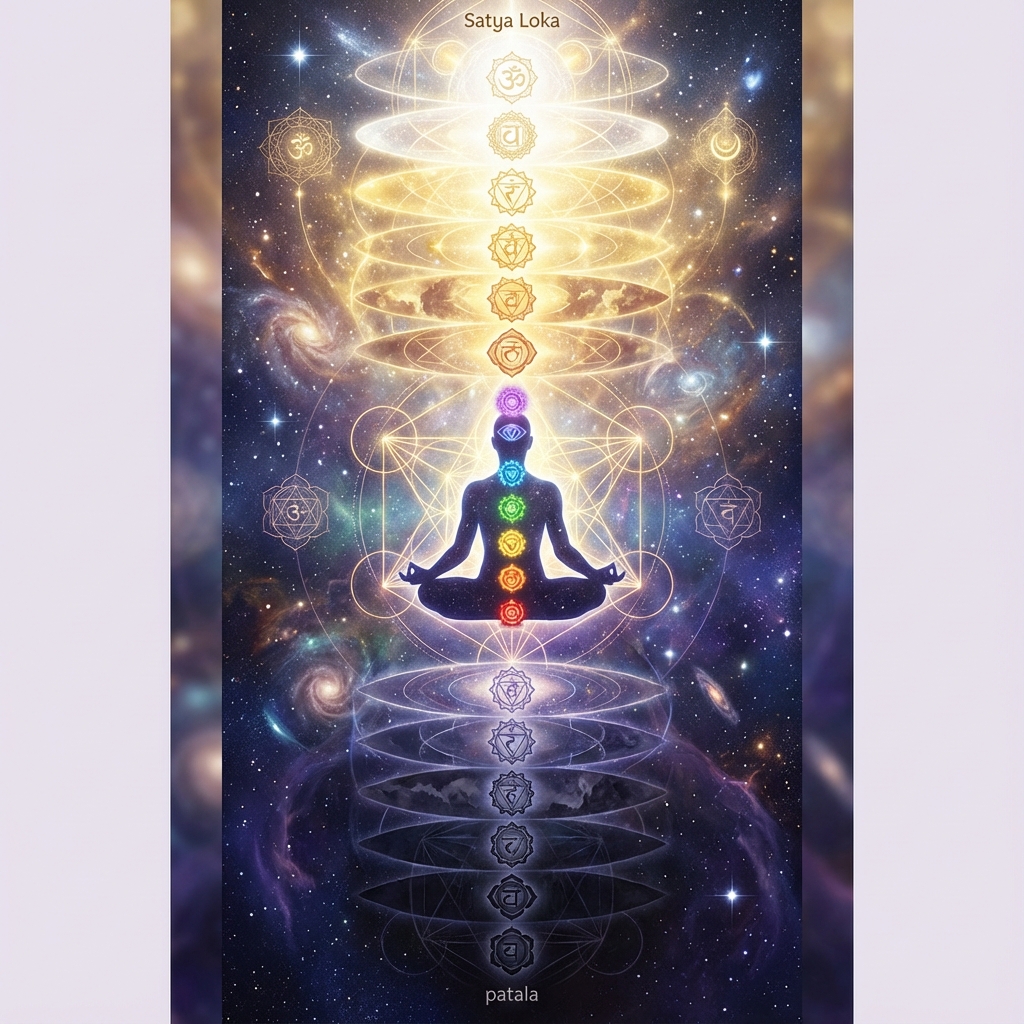 The 14 Lokas: Complete Map of Consciousness Dimensions
