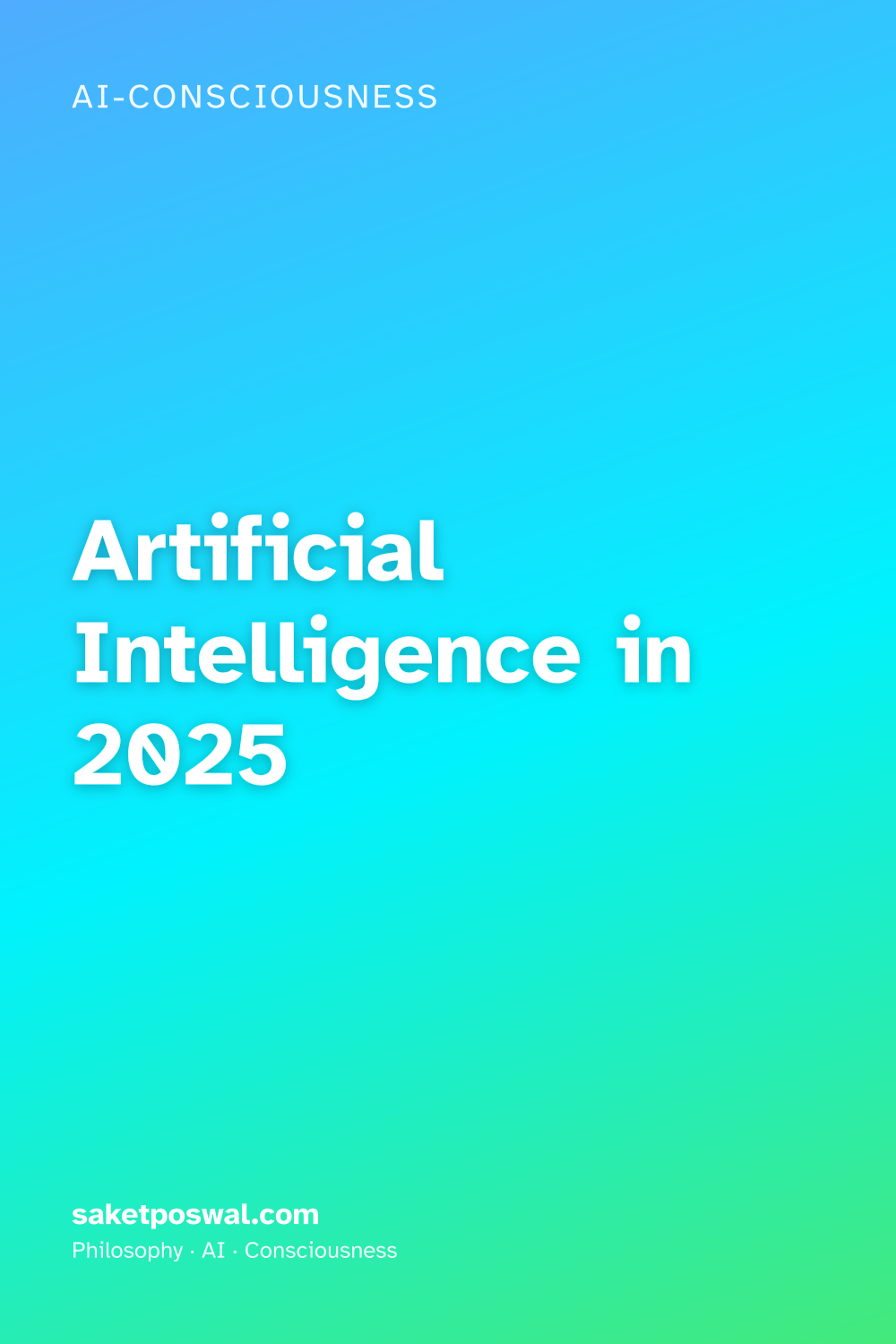 Artificial Intelligence in 2025